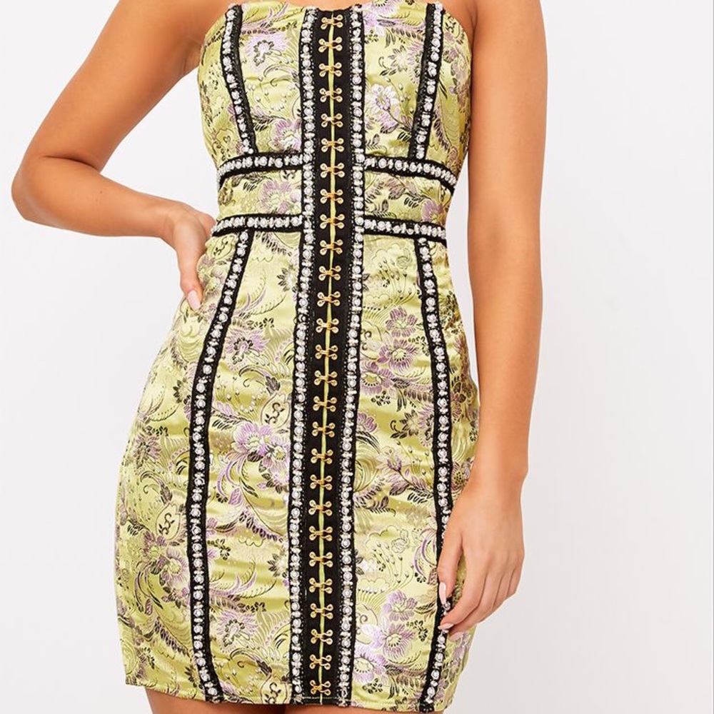 NWT fancy oriental tube dress